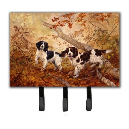 Jensendistributionservices Springer Spaniels by Elizabeth Halstead Leash or Key Holder MI1719521